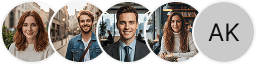 Several investor profile avatars displayed in a Sableward Partners trading review section